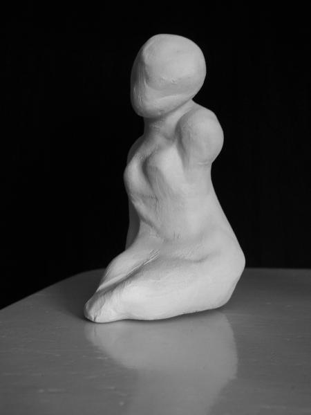  une sculpture faites vite fait mais ki resemble peut-être quand mm à quelque chose !!!